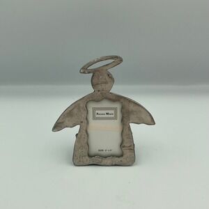 Ashleigh‎ & Manor Angel Picture Frame Metal Cherub Halo Keepsake Small